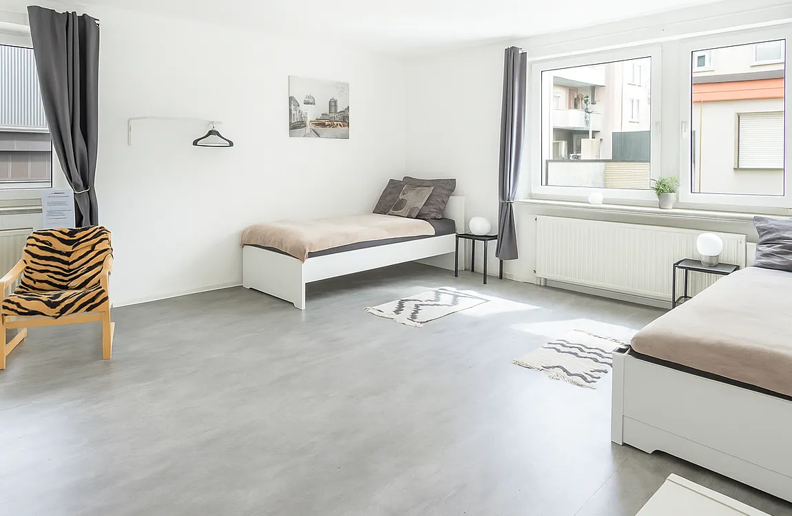 Monteurunterkunft mit digitalen Zahlenschlössern in Wuppertal.