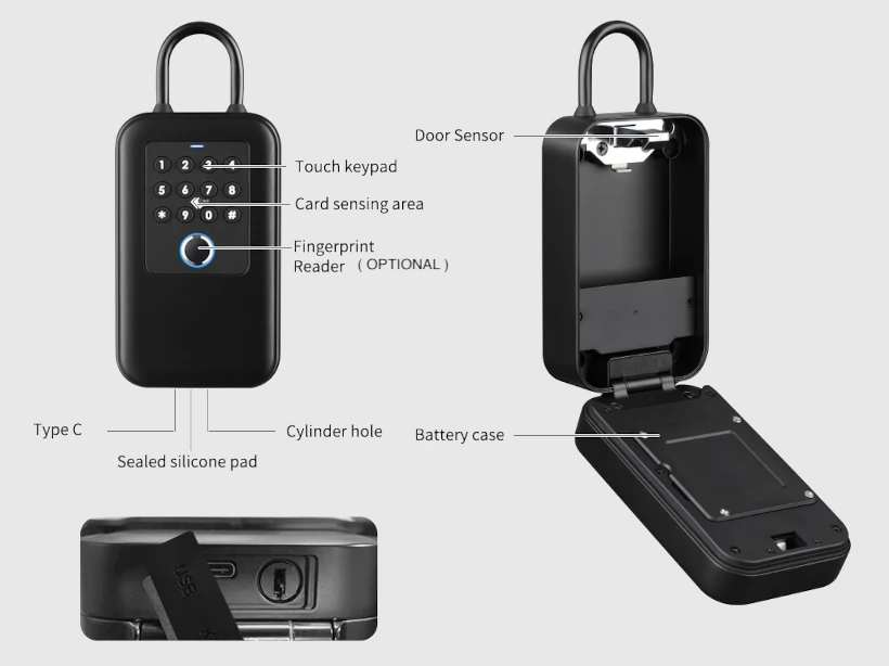 Abbildung TTLOCK KEYBOX K7